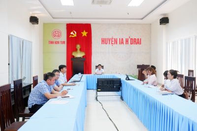 Huyện Ia H’Drai dự hội nghị trực tuyến triển khai nhiệm vụ năm học 2024- 2025